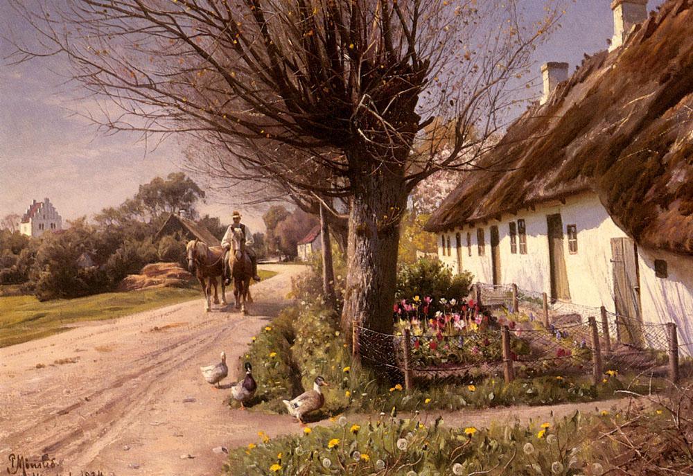 Peder Mork Monsted Canvas Paintings page 2